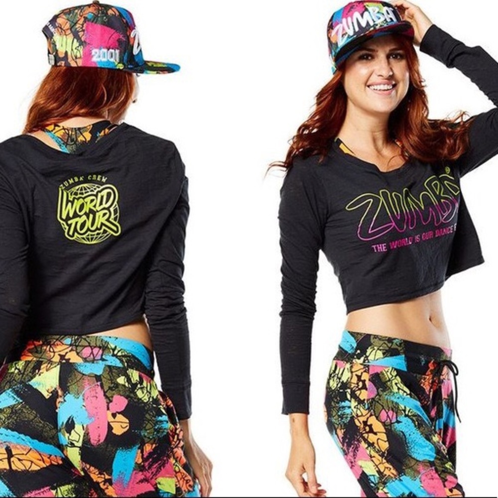 Zumba World Tour Crop Top